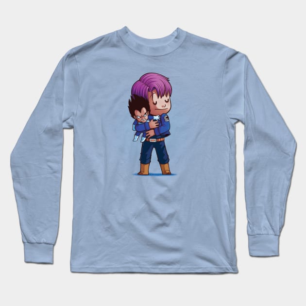 Trunks & Vegeta Long Sleeve T-Shirt by Naolito